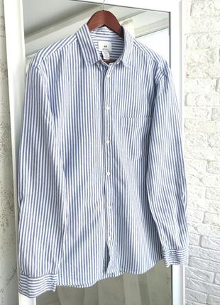 Сорочка h&m  в смужку