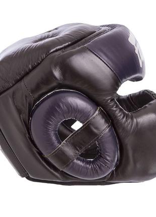 Шлем боксерский с полной защитой кожаный fairtex hg13-close m-xl цвета в ассортименте7 фото
