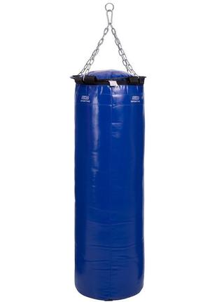 Мішок боксерський циліндр із кільцем і ланцюгом еліт sportko mp-22 висота 110 см кольору в асортименті3 фото