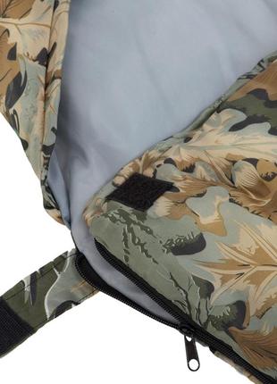 Спальный мешок одеяло с капюшоном shengyuan sy-064 камуфляж лес7 фото