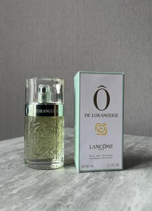Lancome o de lʼorangerie туалетна вода eau de toilette