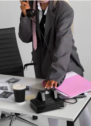 Оверсайз піджак на підкладці5 фото