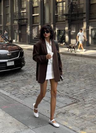 Оверсайз піджак на підкладці3 фото