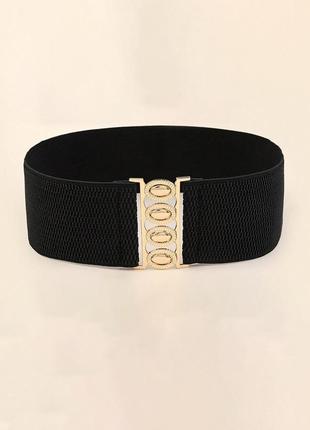 Широкий пояс-резинка черный magelite