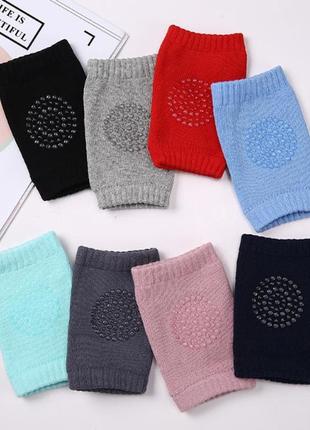 Наколенники детские для ползания , красные, отличные защитные наколенники