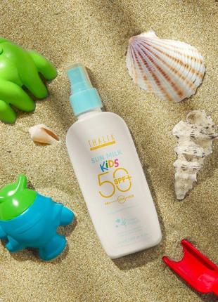 Дитяче молочко для засмаги з spf 50 thalia, 150 мл