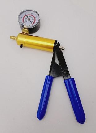 Ручний вакуумний насос з манометром