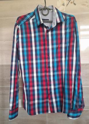 Мужская рубашка Tommy hilfiger, подойдет и подлетку