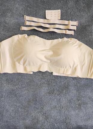 Бесшовный топ бюстгальтер