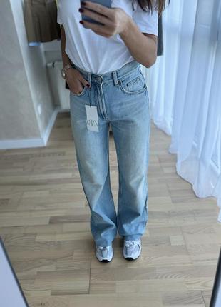 Джинси zara wige leg 34 342 фото
