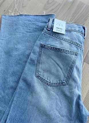 Джинси zara wide leg 34