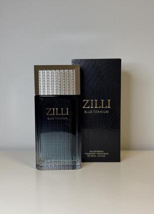 Zilli blue titanium