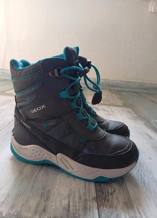 Зимові черевики для хлопчика geox