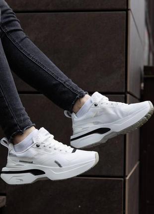 Женские кроссовки puma kosmo rider white2 фото