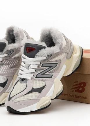 ❄️ зимові кросівки з хутром new balance 9060 winter
