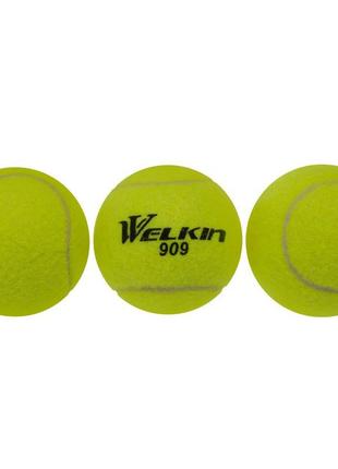 Мяч для большого тенниса welkin 909 12шт3 фото