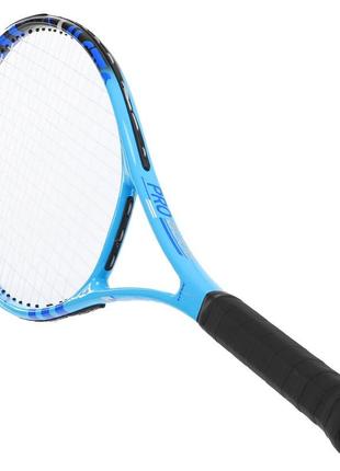 Ракетка для большого тенниса weinixun pro-800b синий-черный7 фото