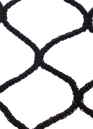 Сітка для великого тенісу zelart тренувальна so-2326 12,8x1,08 м чорний-білий7 фото