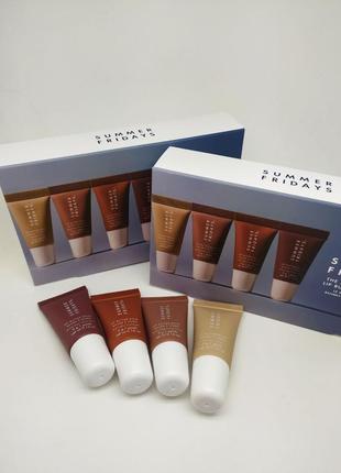 Лімітовані бальзами для губ summer fridays the mini neutrals lip butter balm