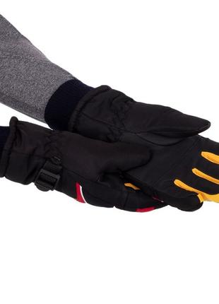 Перчатки горнолыжные теплые детские zelart c-51-1 m-xl цвета в ассортименте6 фото