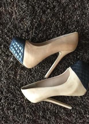 Нереально крутые туфли от steve madden, 100% кожа!