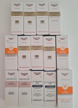 Набор eucerin hyaluron filler +elasticity 3d serum антивозрастная сыворотка для упругости кожи