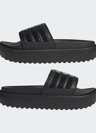 Оригинальные тапочки на платформе от бренда adidas размер 38