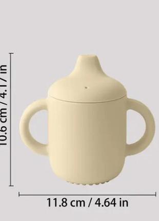 Силиконовый поильник для малышей. детская тренировочная чашка. силиконовая кружка....