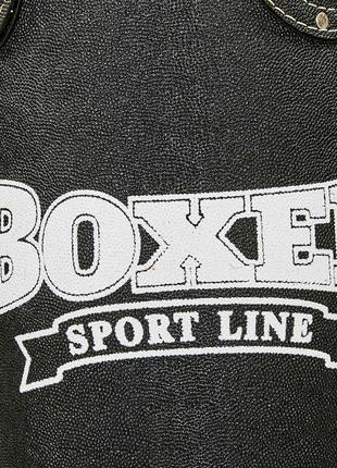 Мішок боксерський циліндр boxer класик 1002-04 висота 80 см чорний5 фото