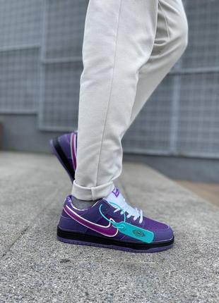 Nike sb dunk low purple lobster5 фото