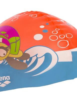 Шапочка для плавання дитяча arena awt multi ar91925-20 кольору в асортименті4 фото