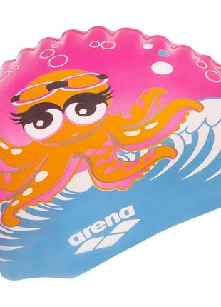 Шапочка для плавання дитяча arena awt multi ar91925-20 кольору в асортименті9 фото