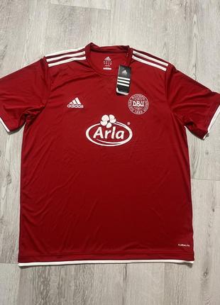 Футбольная футболка denmark adidas1 фото