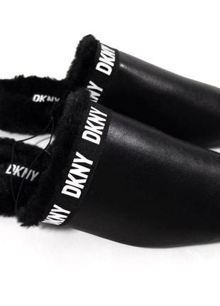 Женские черные мюли dkny, 35р