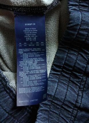 Синее мужское худи свитшот футболка armani jeans размер l-xl6 фото