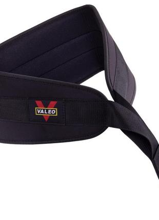 Пояс для обтяжень dipping belt valeo ta-4422 довжина-92 см чорний7 фото