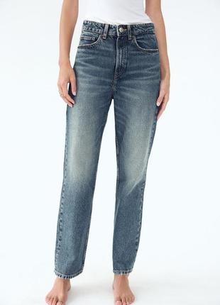 Джинси zara mom fit