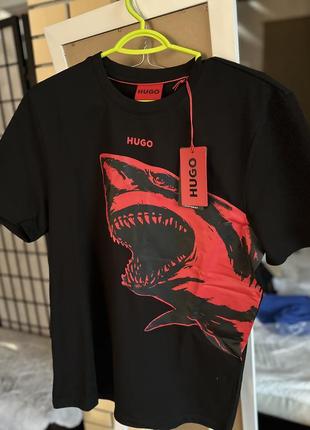 Hugo boss футболка нова s, чоловіча