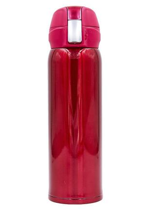 Пляшка термос zelart 304 500 мл кольору в асортименті5 фото