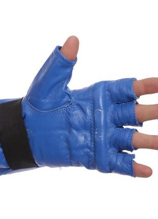Снарядні рукавички шкіряні zelart zb-4224 розмір m-xl кольору в асортименті9 фото