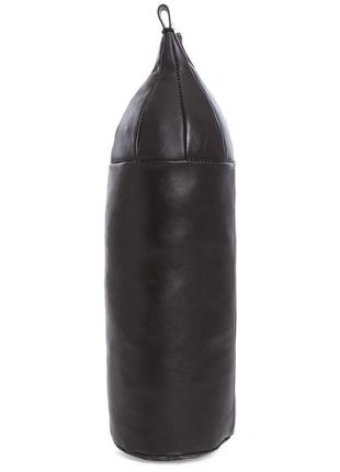 Мішок боксерський шоломоподібний малий шолом boxer 1004-02 висота 75 см чорний синій2 фото
