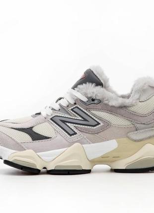 Зимові кросівки new balance 9060 grey winter