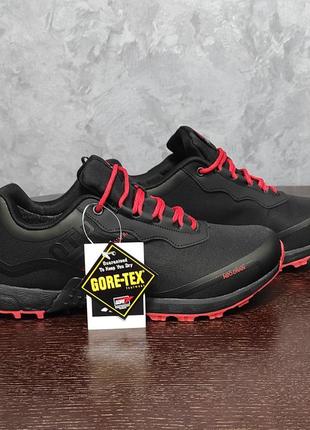 Кросівки чоловічі Footwear reebok h2o drain чорні/червоні (gore-tex)