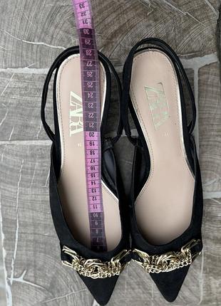 Туфлі лодочки zara 41 р