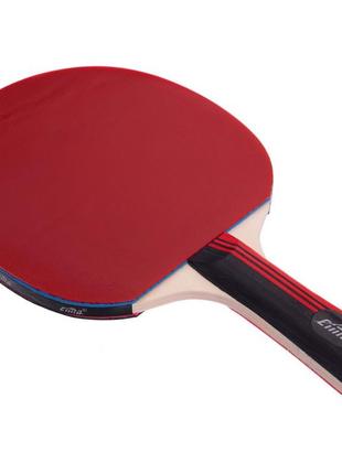 Набор для настольного тенниса cima cm-2857 4 ракетки 6 мячей сетка чехол4 фото