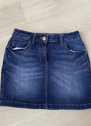 Джинсовая юбка 8 лет next