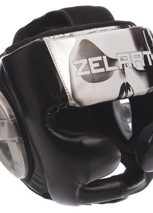 Шолом боксерський з повним захистом zelart bo-1320 m-xl кольору в асортименті