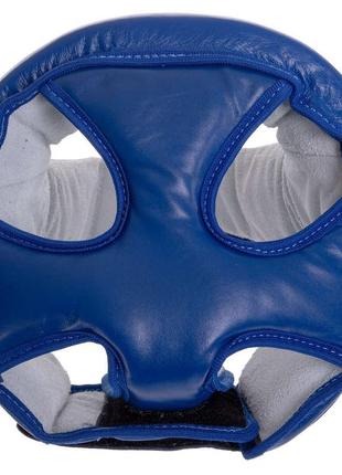 Шолом боксерський відкритий шкіряний фбу sportko ок1 sp-4706 м-xl кольору в асортименті5 фото