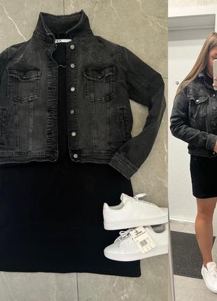 Джинсова куртка zara джинсовка zara