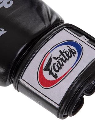 Рукавиці боксерські шкіряні fairtex bgv1n nation print 10-16 унцій кольору в асортименті3 фото